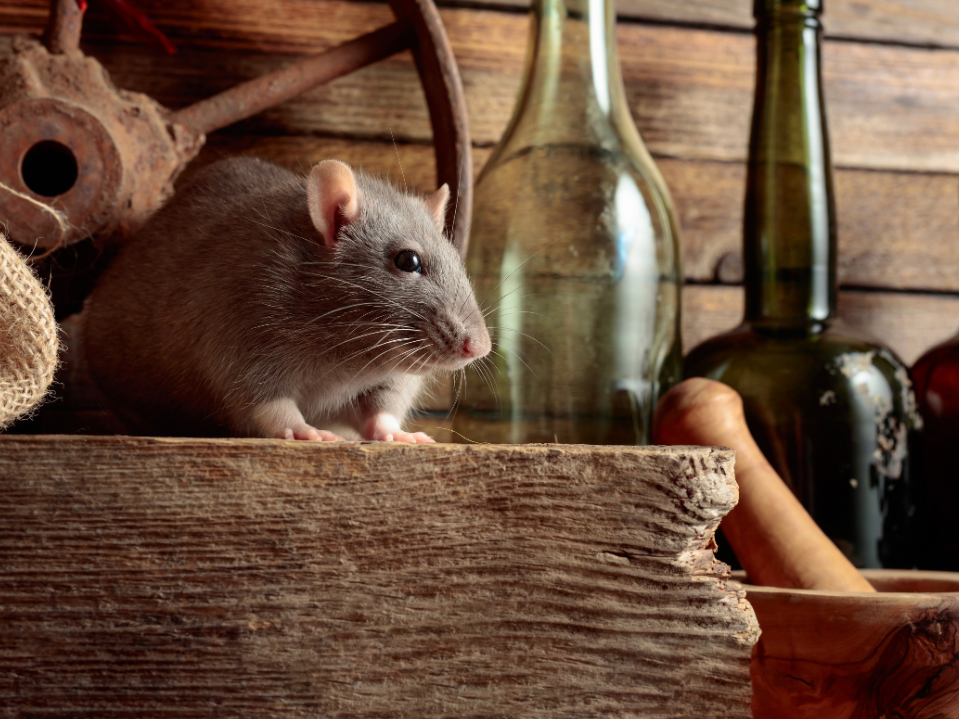 rat in a kitchen the arms race